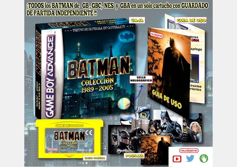 comprar batman collection colección game boy gbc gba  nes 