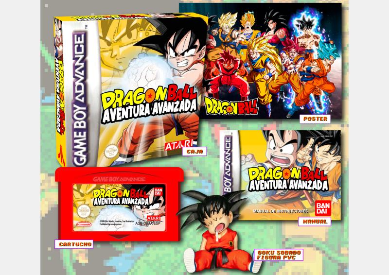 compra dragon ball hack aventura avanzada advance adventure edición gba gmae boy advance inédito newoldgames