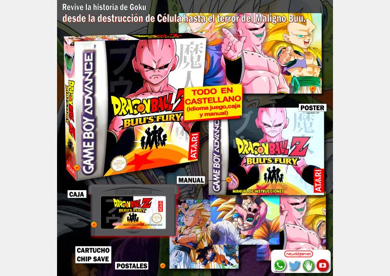 comprar dragon ball buu's fury legado de goku 3 edición completo españa