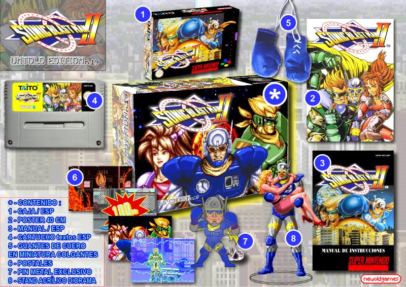 SONIC BLASTMAN 2 UNTOLD 19 NUMERADA EXCLUSIVA NEWOLDGAMES TODO ESPAÑOL INEDITO