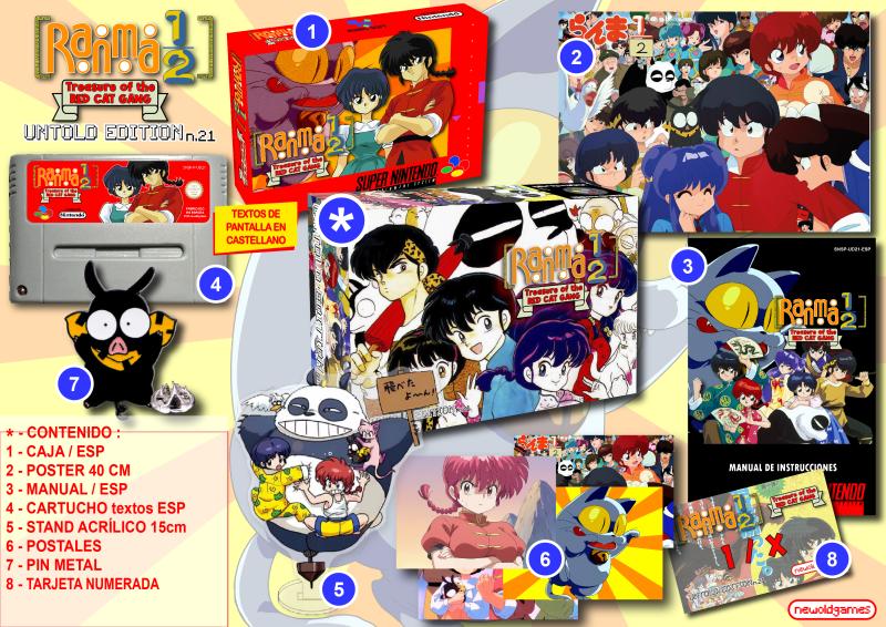 RANMA RPG SNES ESPAÑOL COMPRAR