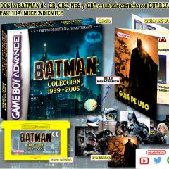 batman collection multi GBA, NES, GB , GBC 1 cartu