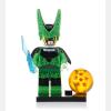 PERFECT CELL DRAGON BALL CELULA PERFECTO ESTILO LEGO EN BOLSITA CON BOLA Y ESPADA Y BASE