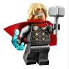 THOR CON MARTILLO Y BASE ESTILO LEGO FIGURITA FIGURA ARTICULADA PEQUEÑA PLÁSTICO BARATA