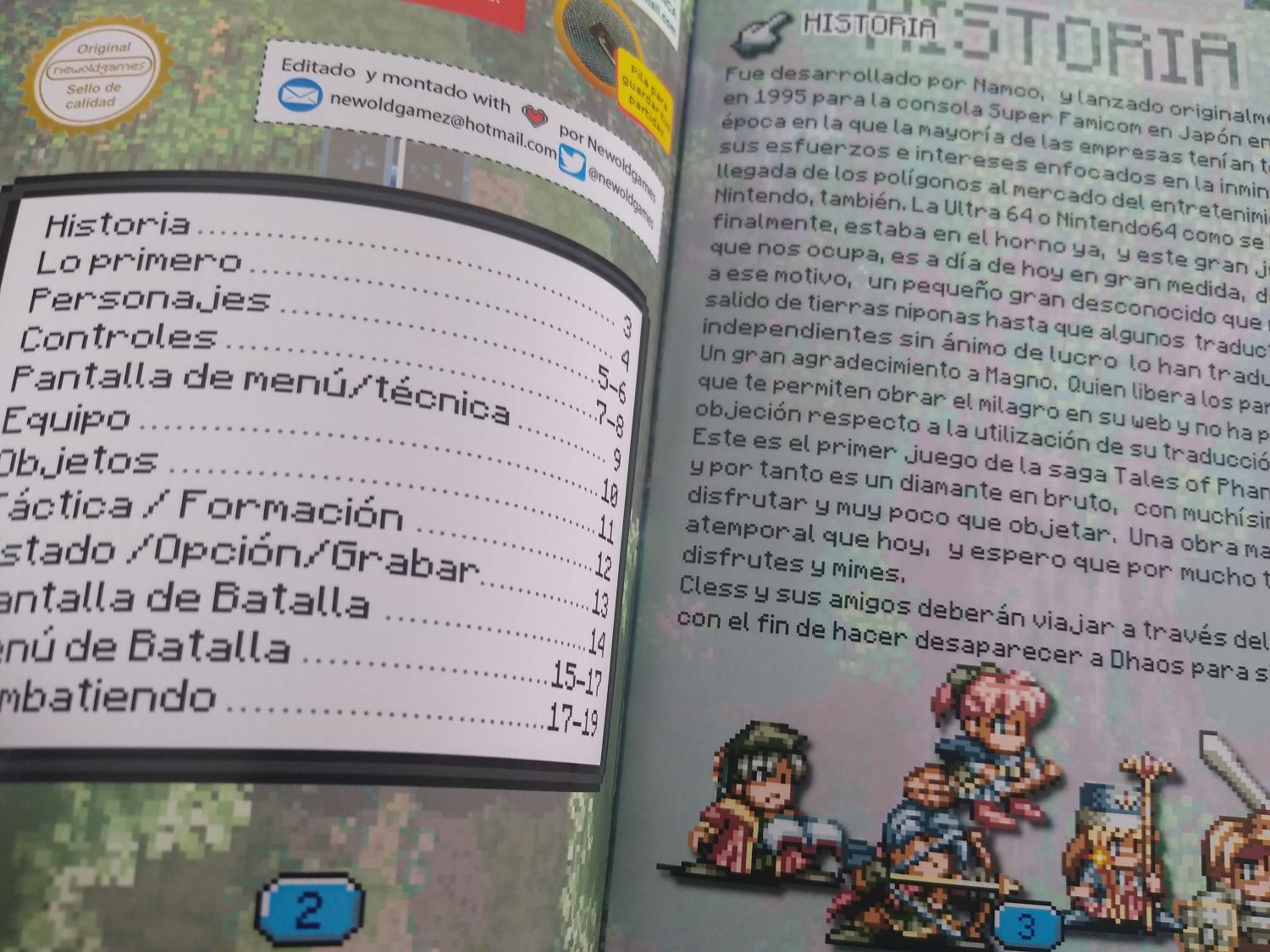 TALES OF PHANTASIA – RPG Super Famicom – Flyer Publicitaire Original Japonais